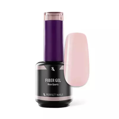 Fiber Gel Vitamin - ÜVegszálas Alapzselé 15ml Rose Quartz - Perfect Nails