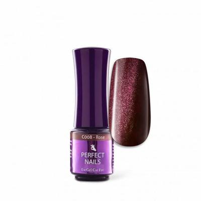LacGel Cat Eye c008 4ml Gél Lakk - Rose - Illusion